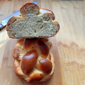 Braided Challah Bread - Barbara Pollastrini